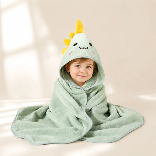 Animal Hooded Baby Bath Towel