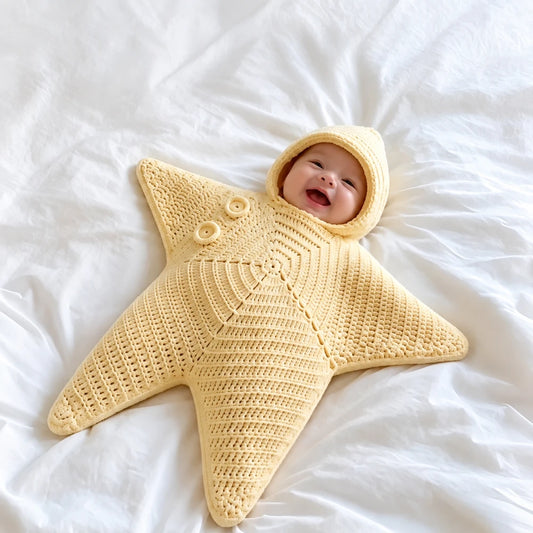 Crocheted Star Romper